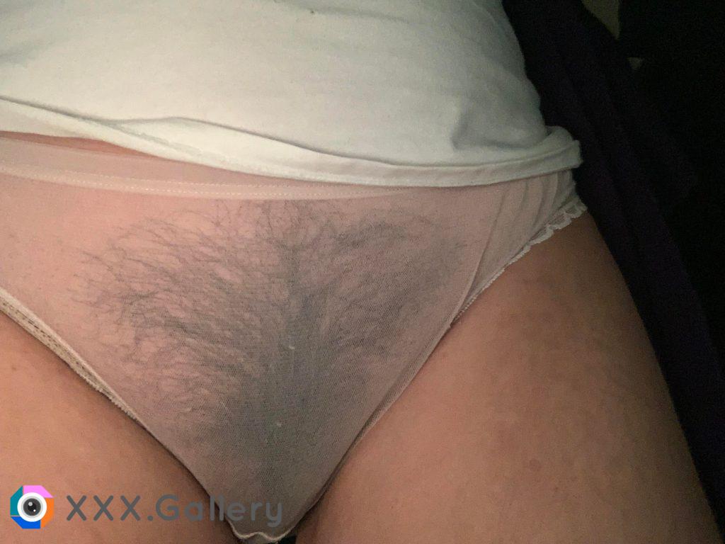 Wore these sheer panties to my office today! What do you think?