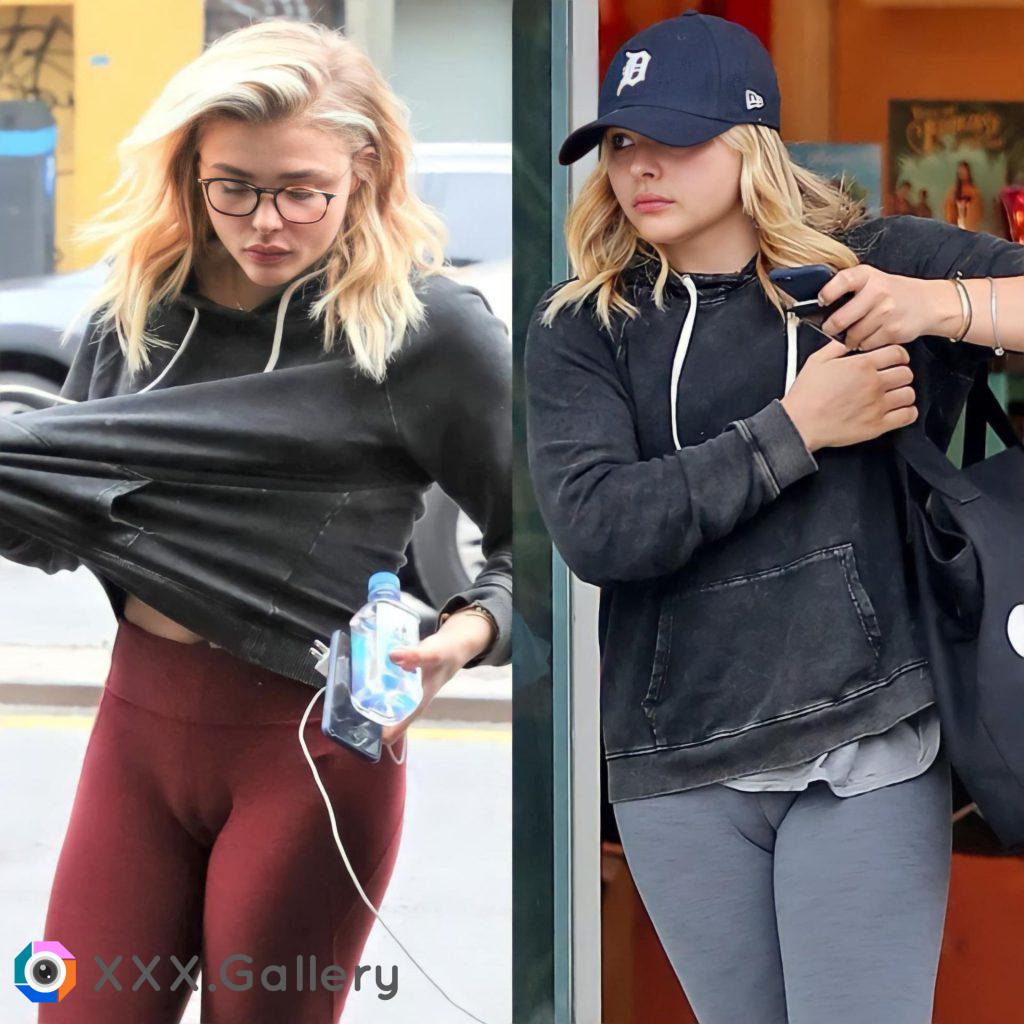 Chloe Moretz camel toe