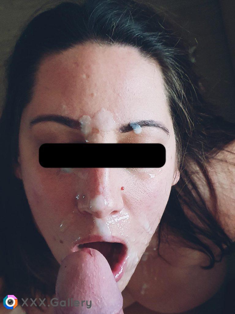 Do you like my face glazed in cum ?