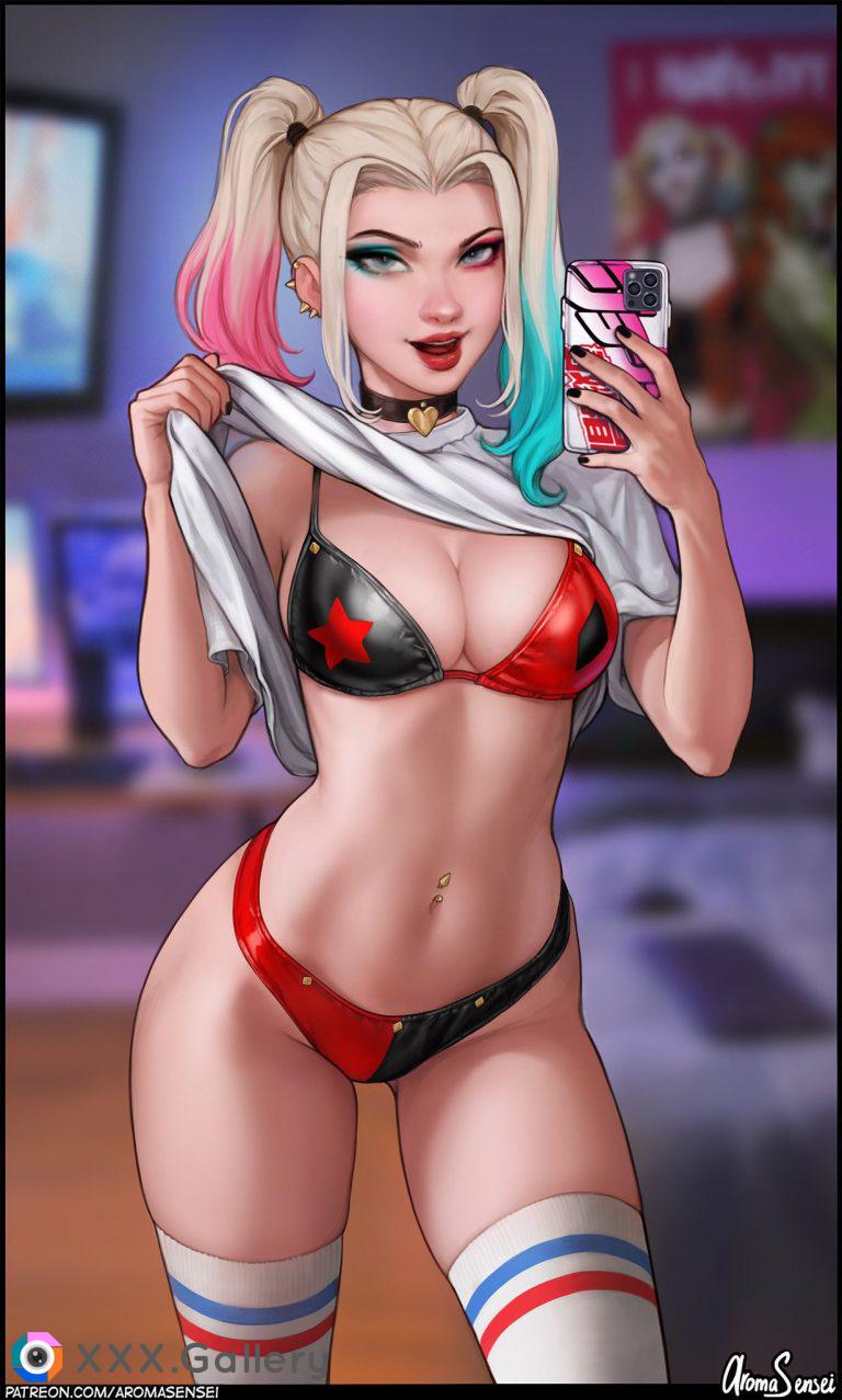 Harley Quinn selfie [Suicide Squad] (Aroma Sensei)