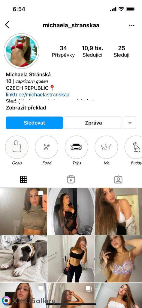 Nevíte někdo jak vypadá její of ? Zrovna 13 doláčů se mi nechce dávat jestli tam má to co na ig