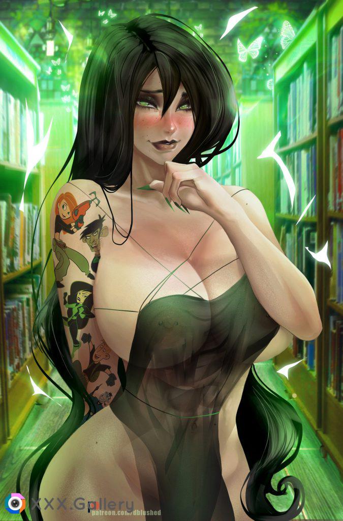 Shego the librarian (DBlushed)