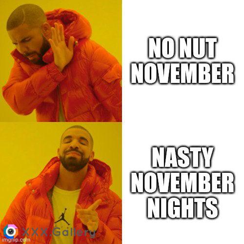 Taking November back for the horny