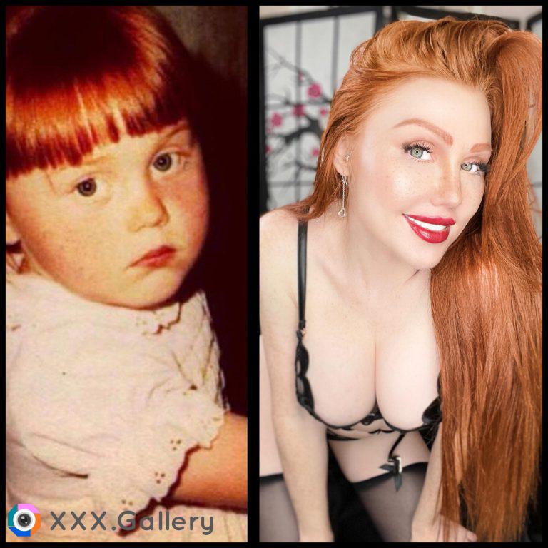 Tuesday Transformation since someone here accused me of being a fake redhead. I am from BIRTH not a bottle and I have endured all the bullying to have earned my place here. Be KIND