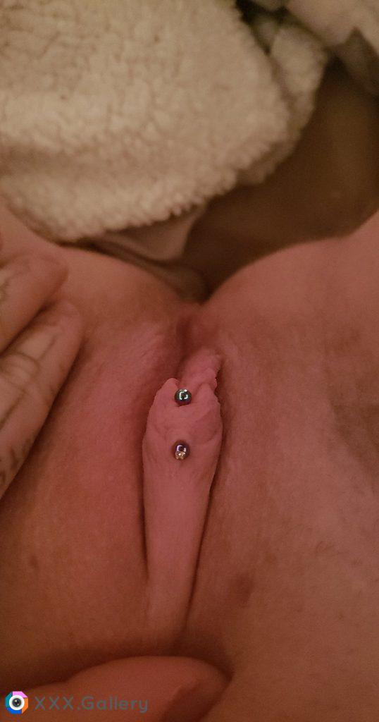 Shaved and pierced