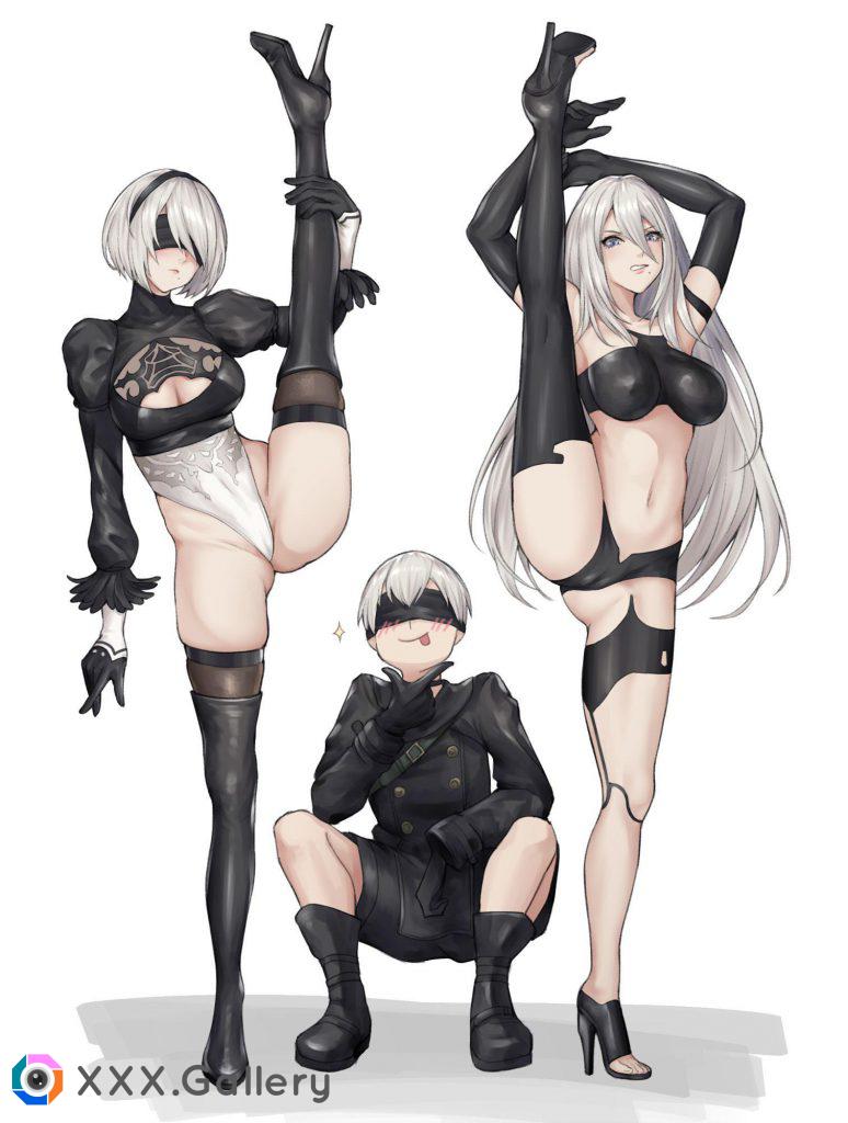 9S having a blast