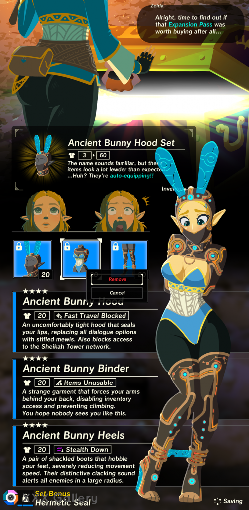 Cursed Bunny Gear