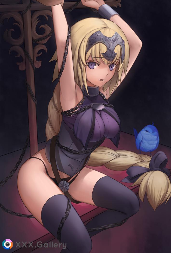 More on the lighter side, but Jeanne D'arc chained (Fate)