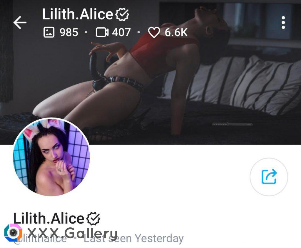 Někdo něco od Lilith.Alice? Please