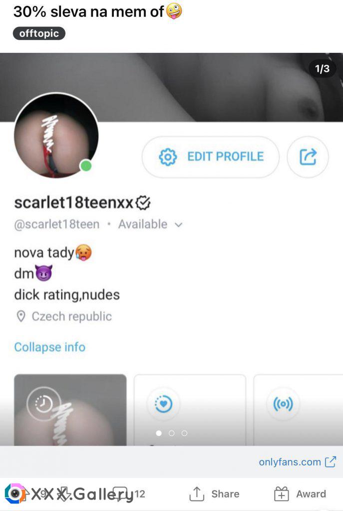 Nemá někdo něco od scarlet18teenxx?