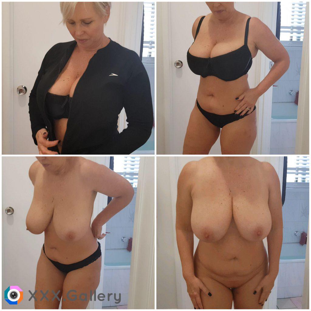 Shower time after workout collage ? xx 57yo (f) (OC) ??