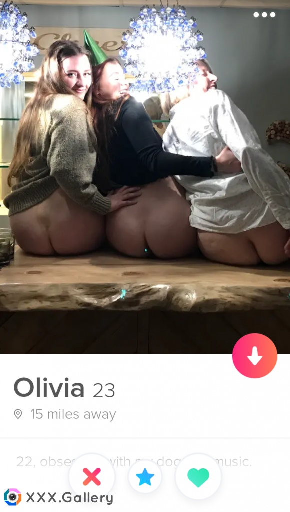 Trashy tinder pic