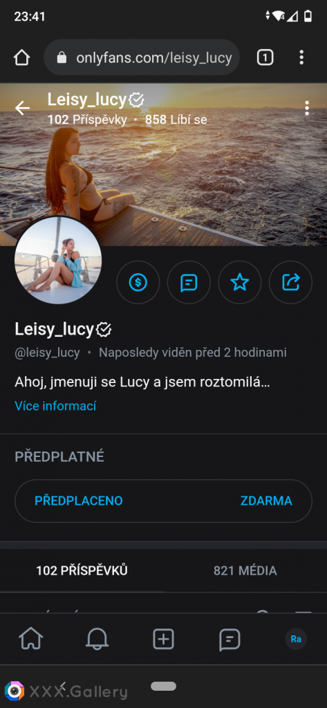 leisy lucy máte někdo něco?