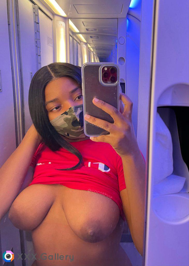 airplane titties ?