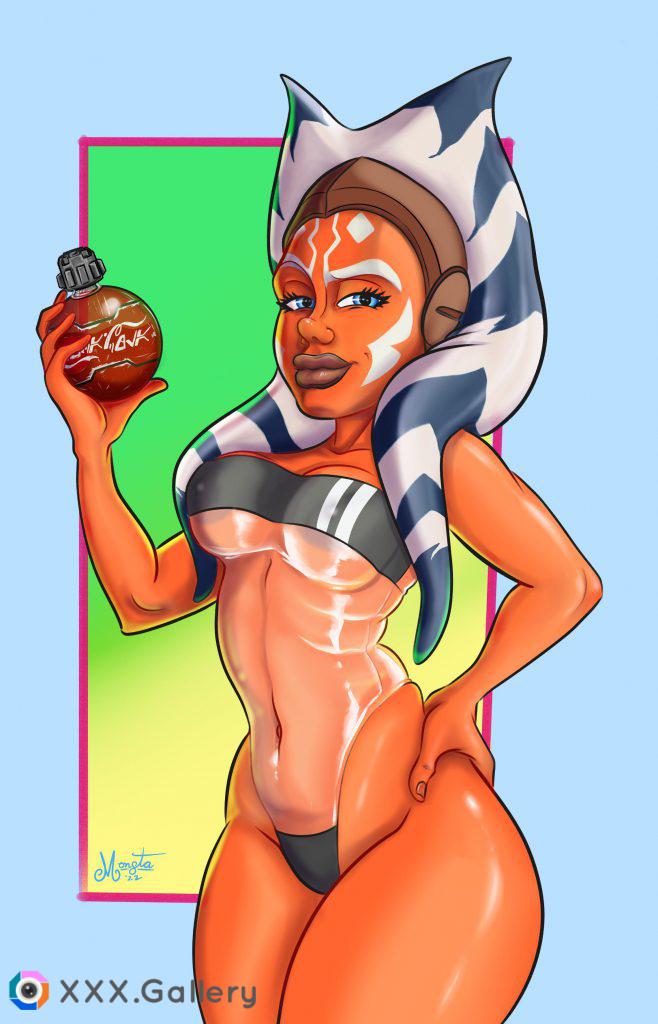 Ahsoka rocking the Gris Swimsuit (Monstawain)