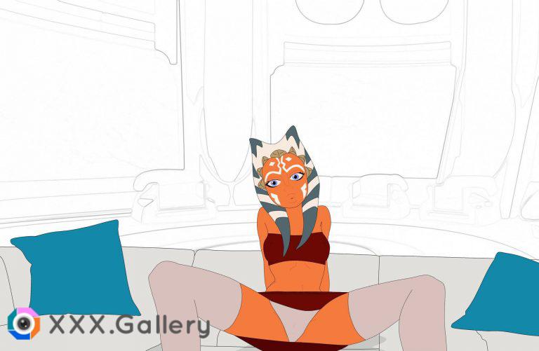 Ahsoka waiting for her interview with the Jedi council. [AlexSkullUterna]