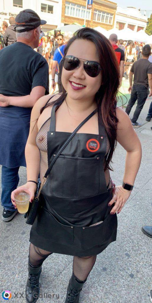 Folsom street fair side boob