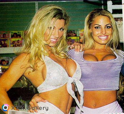 Stacey Lynn and Trish Stratus ?