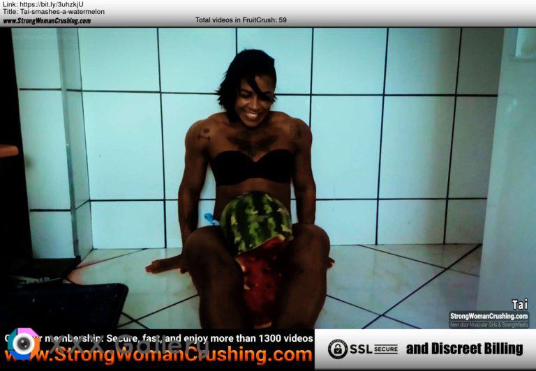 Tai smashes a watermelon-20220129-002022