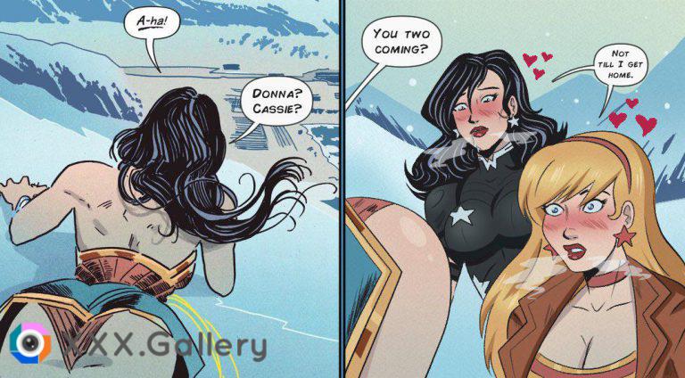 Wonder Woman, Wondergirl and Donna Troy (PolManning)