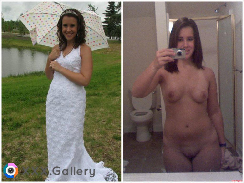 Sexy selfie Bride