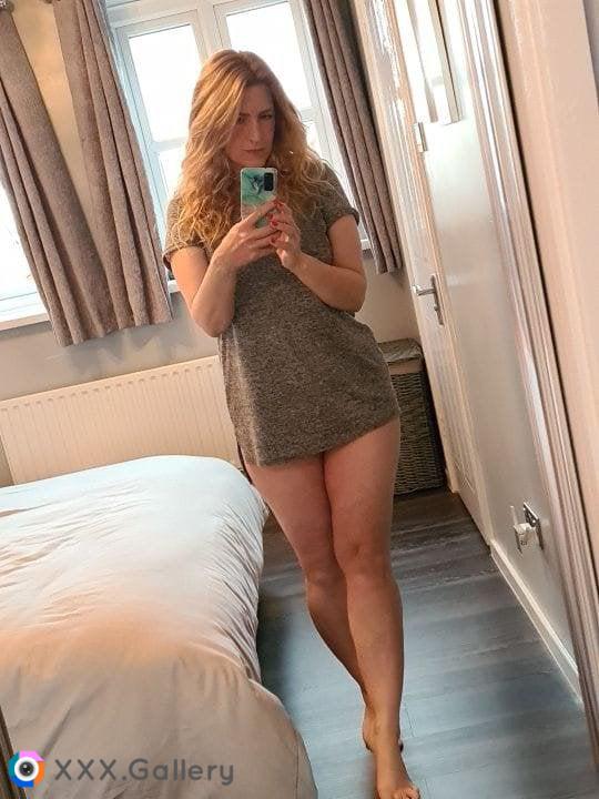 Hi guys, the window cleaner is due and my husband said i cant get dressed.