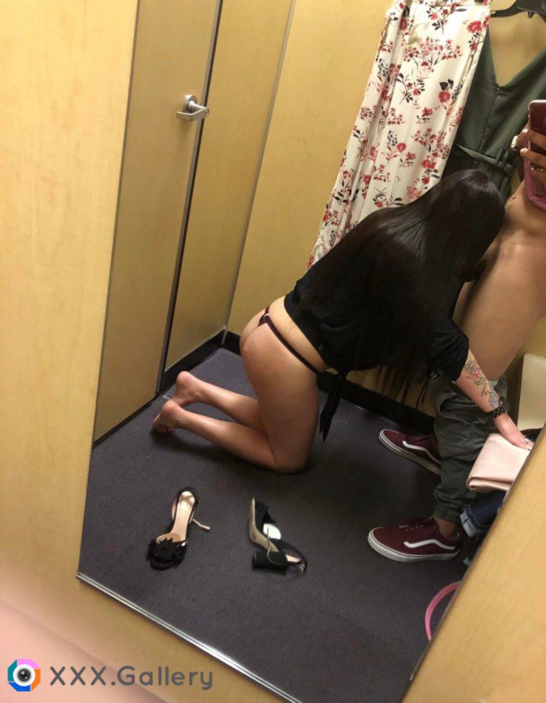 I think I have too much fun in changing rooms.