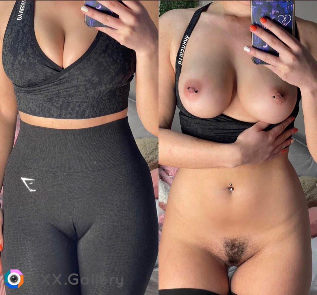 My camel toe looks hot as fuck in my gym leggings. I hope my personal trainer enjoys what he sees.