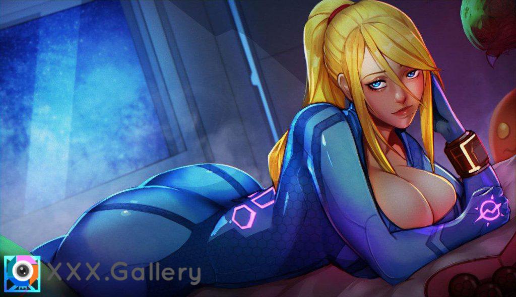 Rule 34 | Metroid , Samus Aran , Zero Suit Samus , Xuuikie , 1Girls , Ass