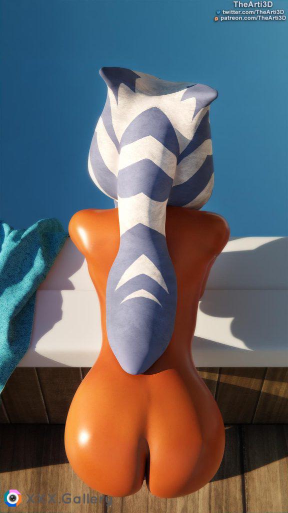 Ahsoka's beauty. Part 3 (TheArti3D)