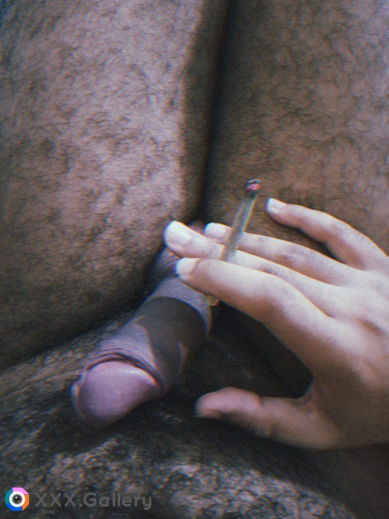 [M] I get really horny when I smoke...