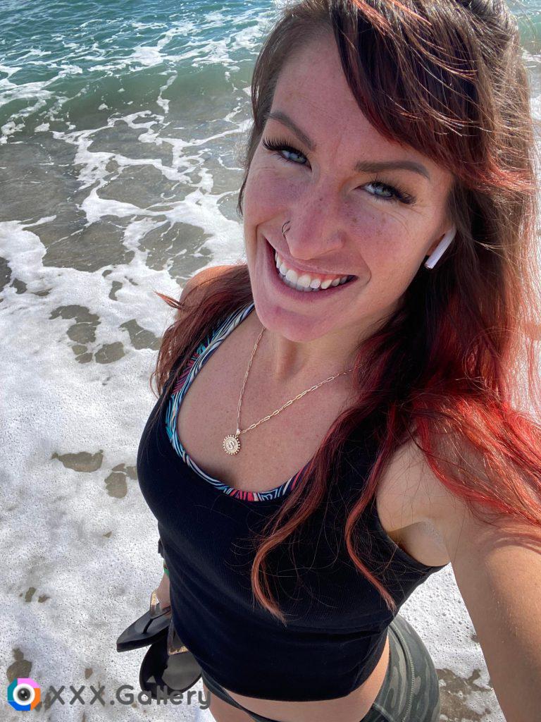 love being by the ocean ? brings out the freckles!