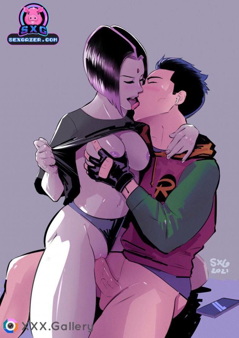 [sexgazer] Raven & Robin