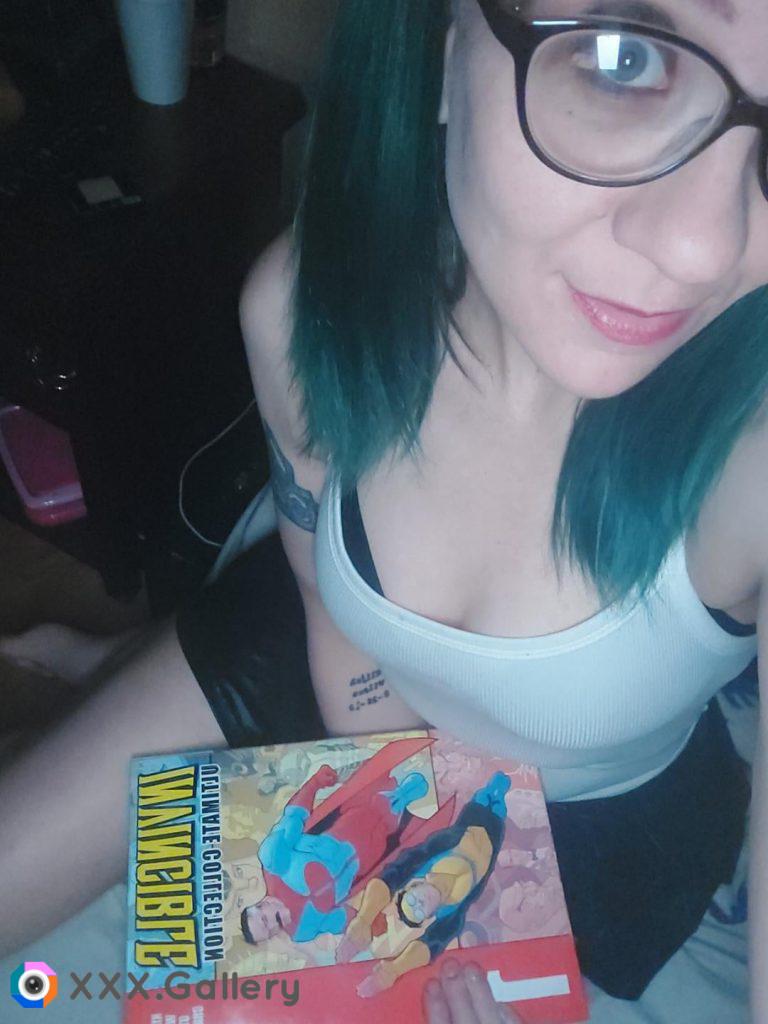 time to snuggle up and read.. Any invincible fans?