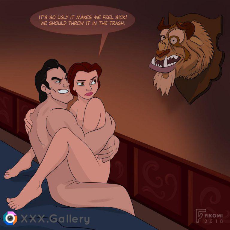 Belle belongs to Gaston