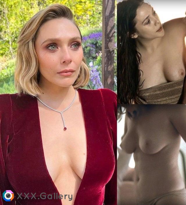 Elizabeth Olsen on off