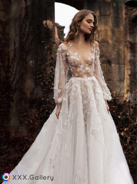 I wanna wear something like this to my wedding. And I’m probably gonna let all see my nipples. It’s a big fantasy of mine.