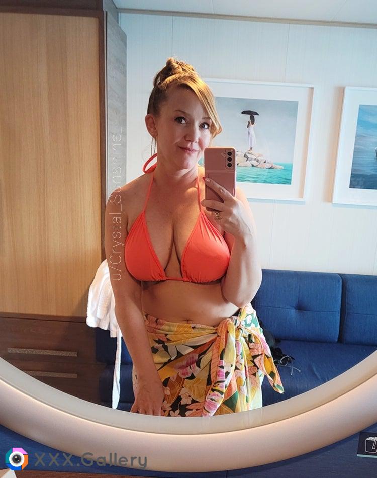 Is 48 too old for a bikini?