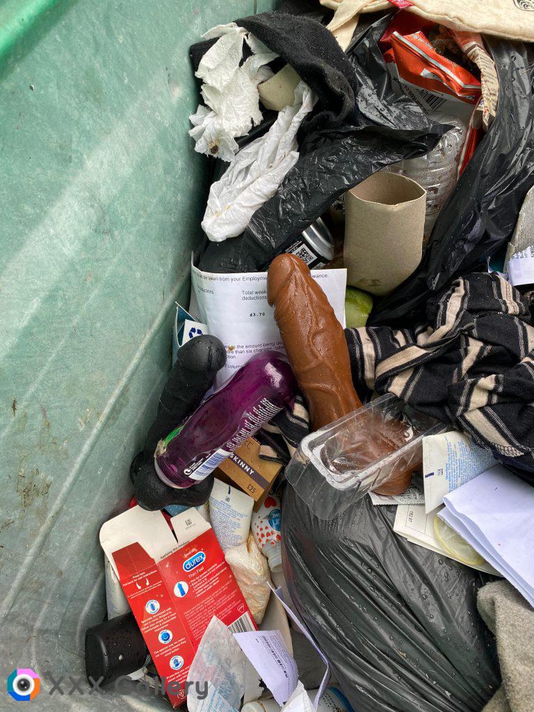 It’s definitely trashy, kind of a boner x 2…..found in my communal bins this morning