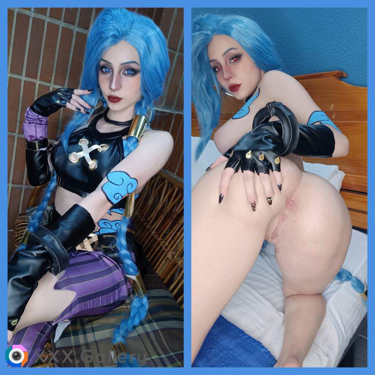 Jinx from League of legends by Mochidolll