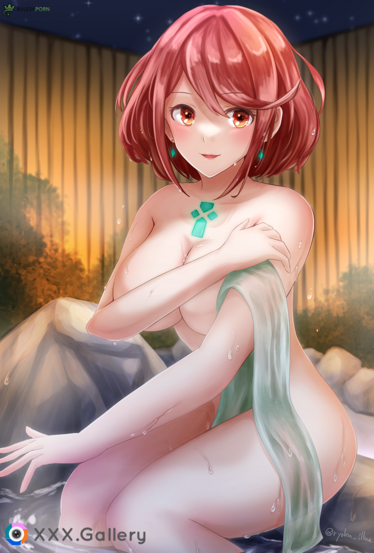 Rule 34 - breasts female naked nintendo nude pyra ryokuchamu solo