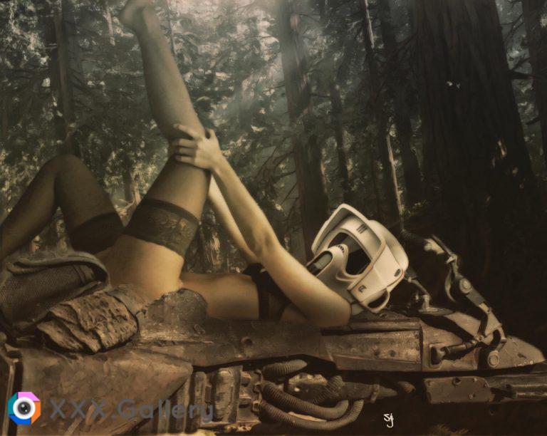 Off Duty Scout Trooper (Me/Selina j)