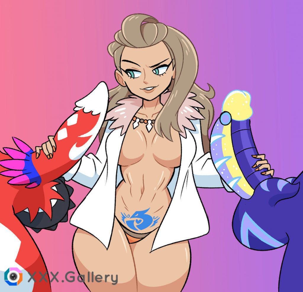 Professor Sada handing two legendary cocks (@goopabloopa)