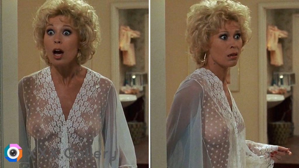 Birthday Girl Leslie Easterbrook in the 1985 movie Private Resort