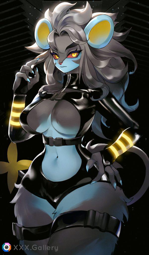 Luxray lookin luscious in a body suit (momikacha_)