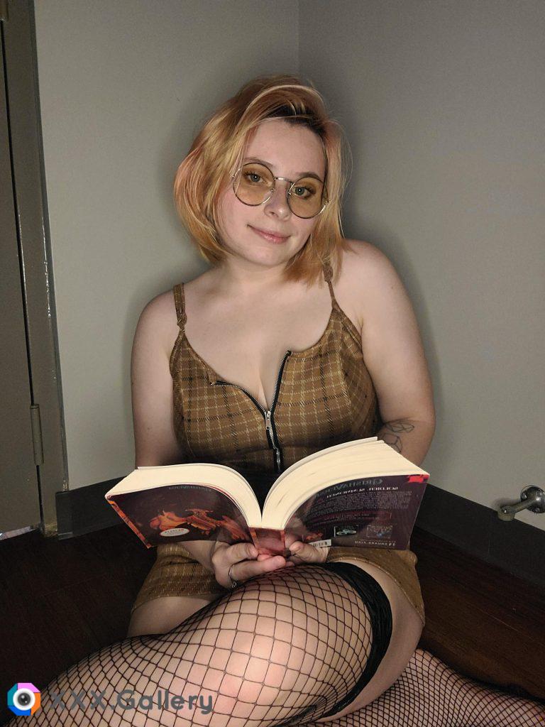 Dressed up as a librarian since I love to read