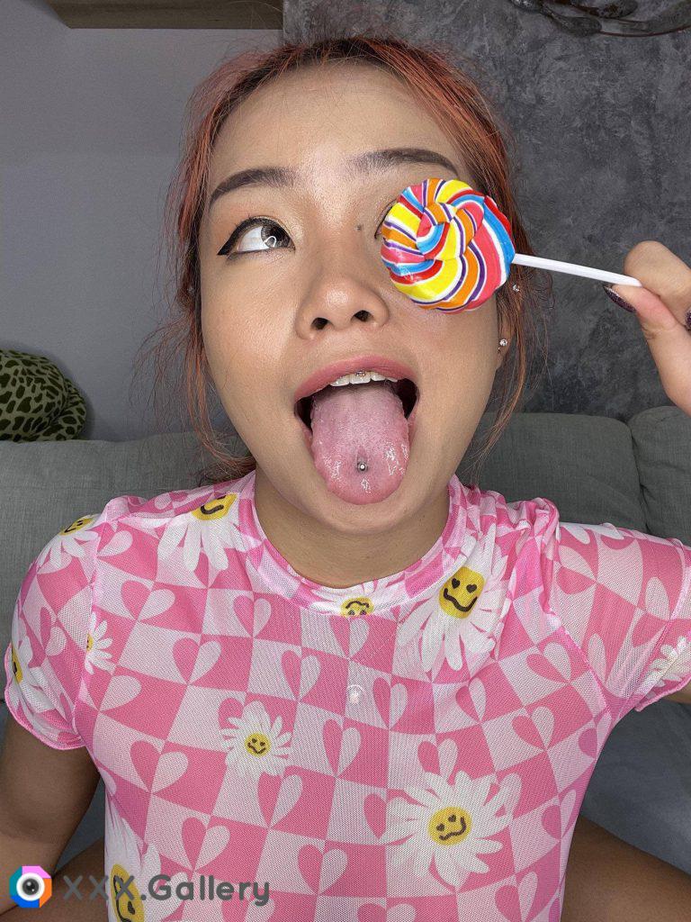 Ready to suck your dick like a lollipop