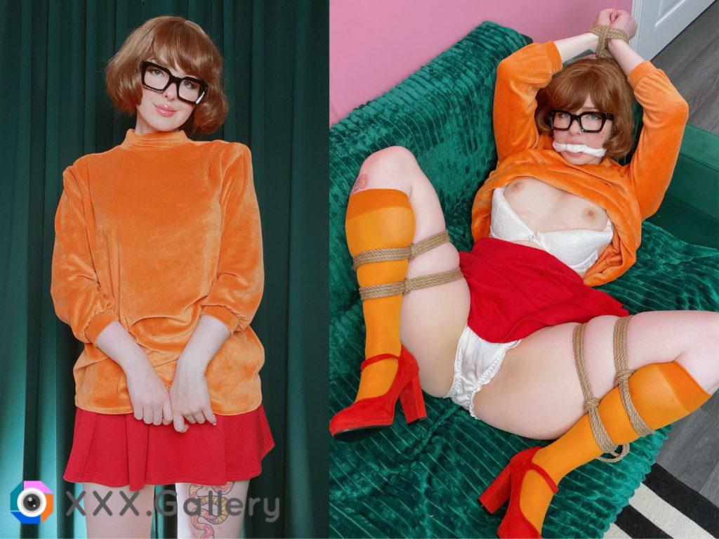 Velma from Scooby-Doo by LilSlvKitten