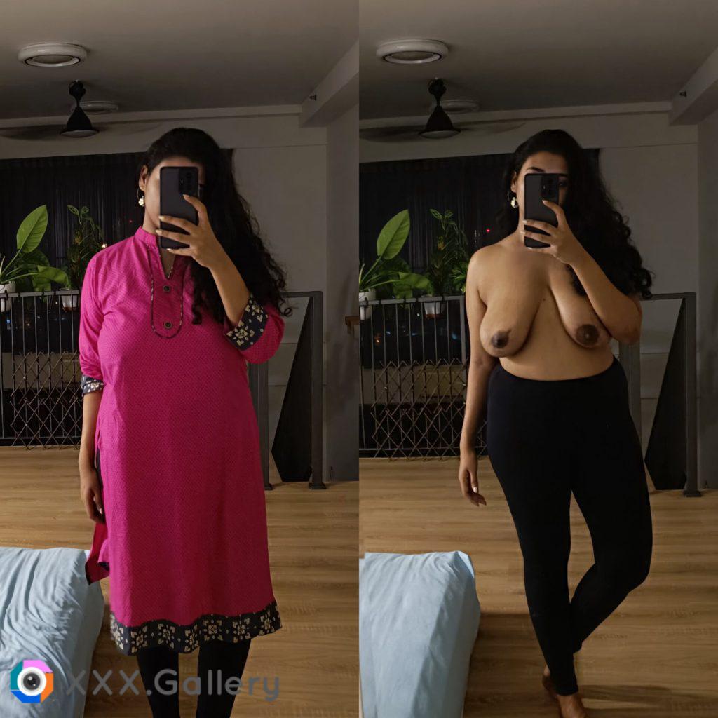 Do you like me with or without the kurta? (F)