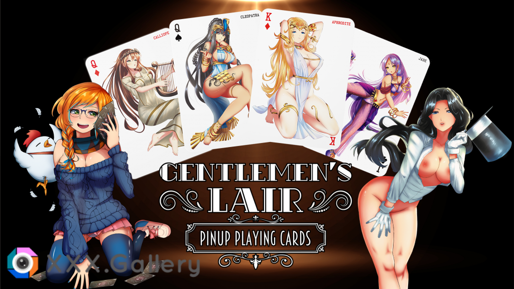 Gentlemen's Lair + r/Hentai Playing Card Collab